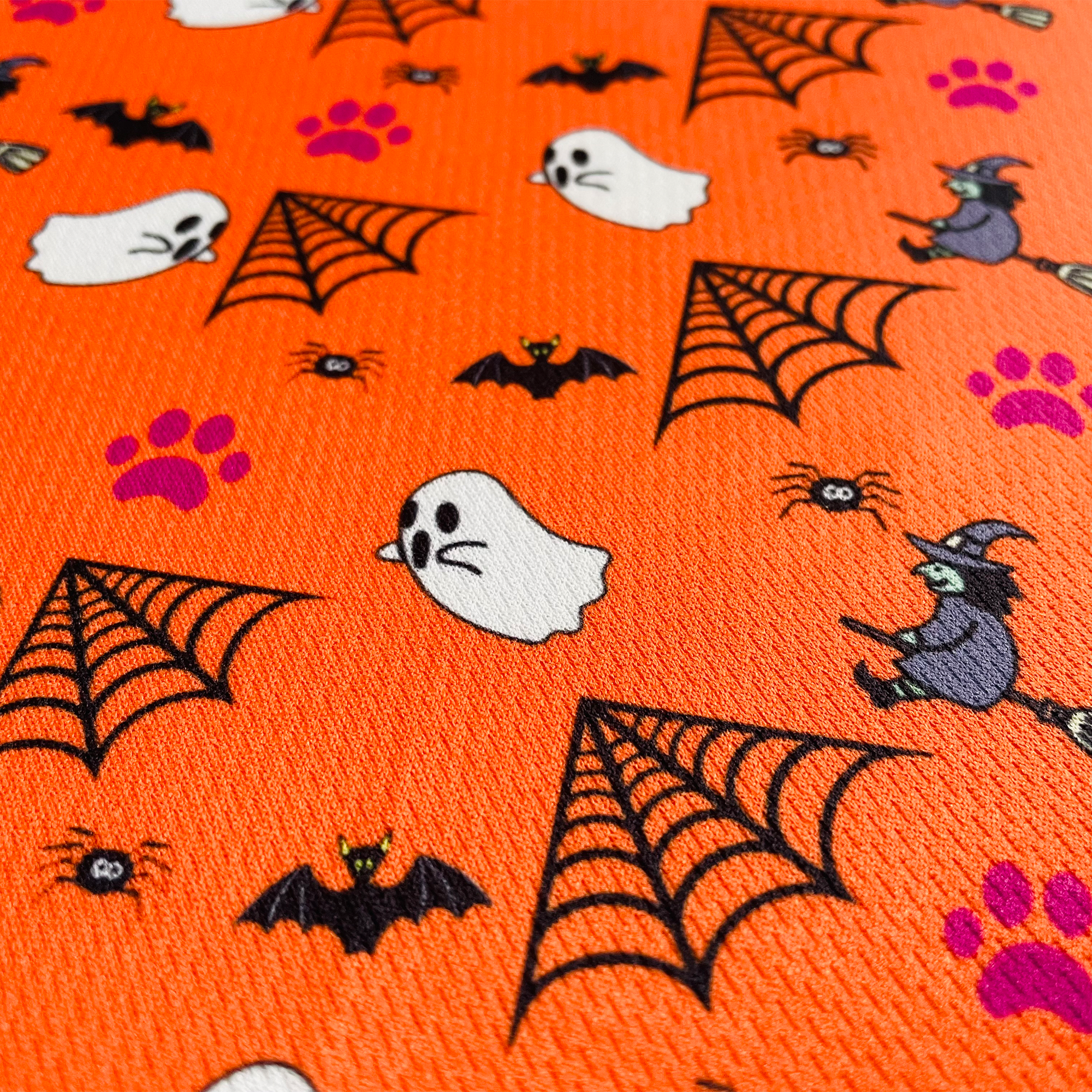 Burnt Orange Tie-On Dog Bandana