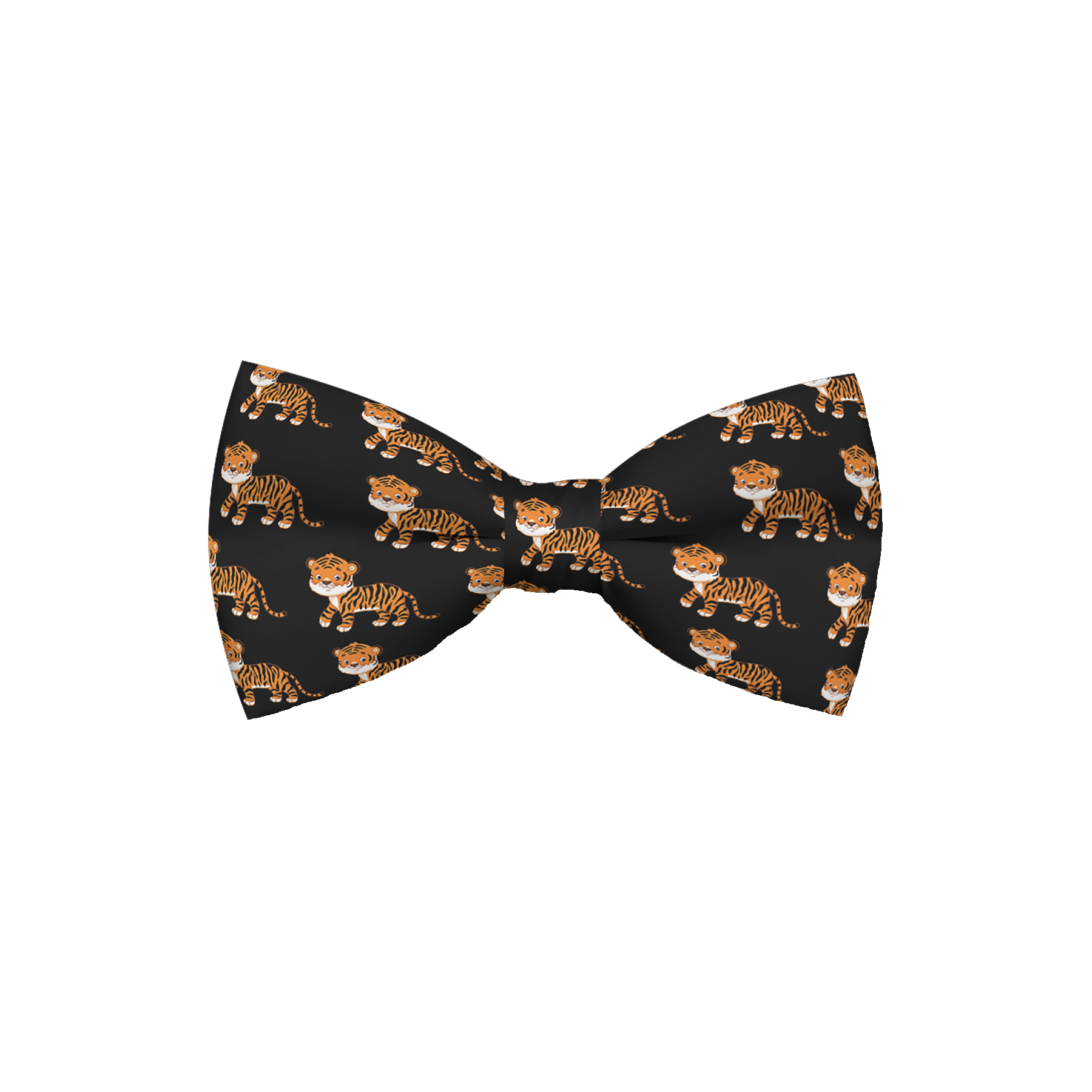 Elegant Tiger Dog Bow Tie