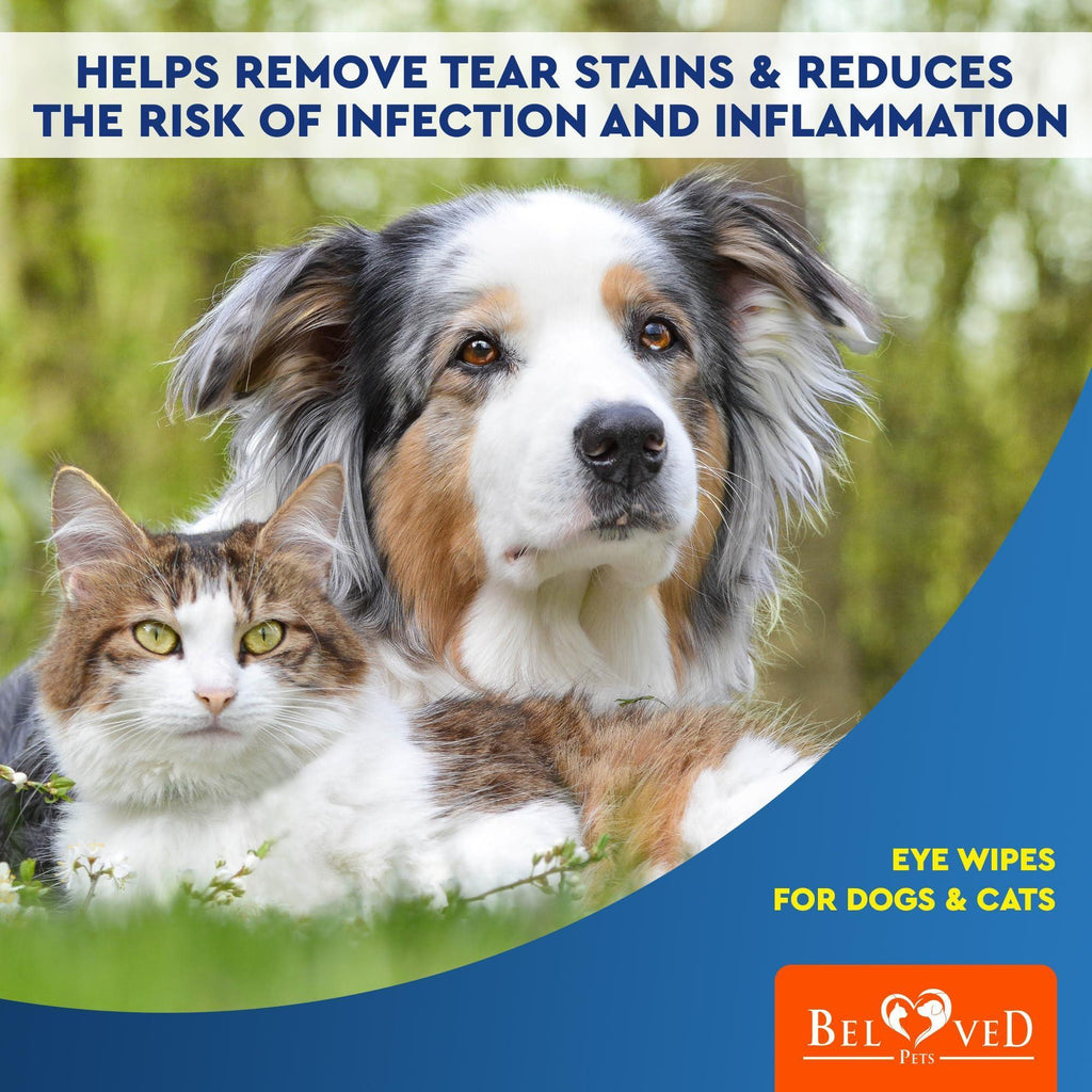Pet Eye Cleansing Wipes, 120 Count