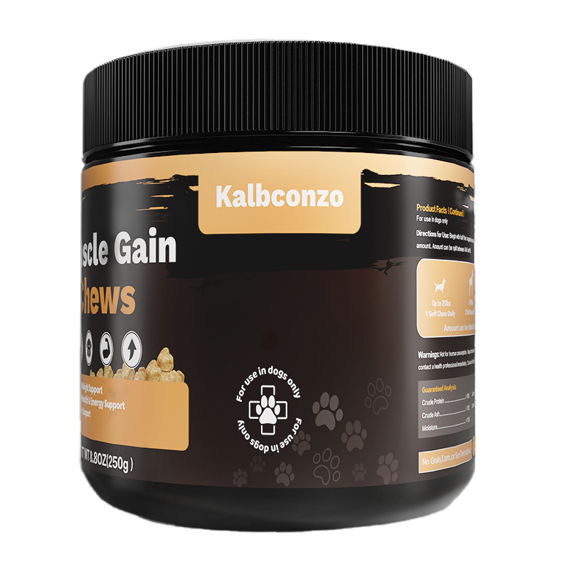 High-Protein Muscle Gain Soft Chews for Dogs