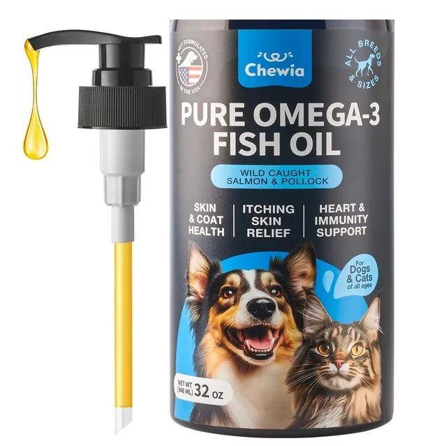 Nourishing Omega-3 Fish Oil for Dogs, 32 oz