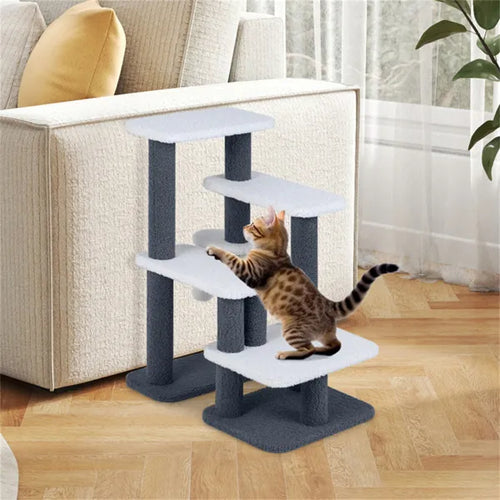 4-Level Cat Tree & Staircase with Sisal Post