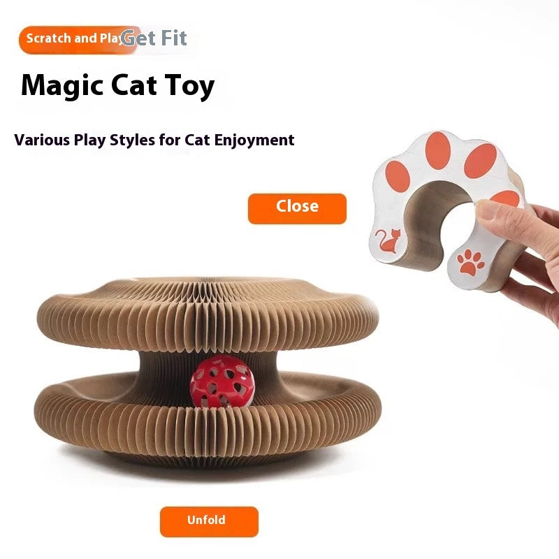 Elegant Folding Cat Scratcher