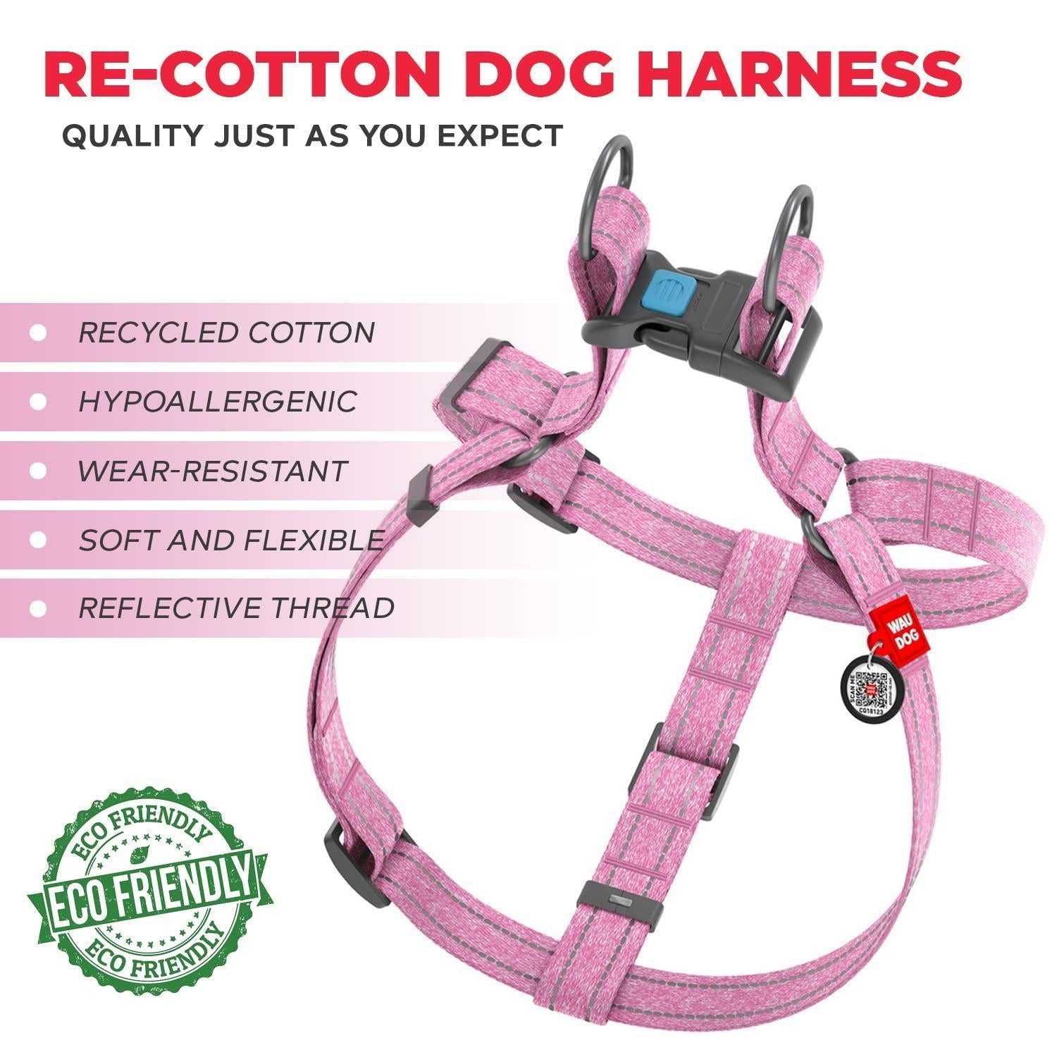Pink Cotton Harness, Large