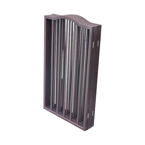 Arc Wooden Folding Pet Gate for Doorways and Stairs