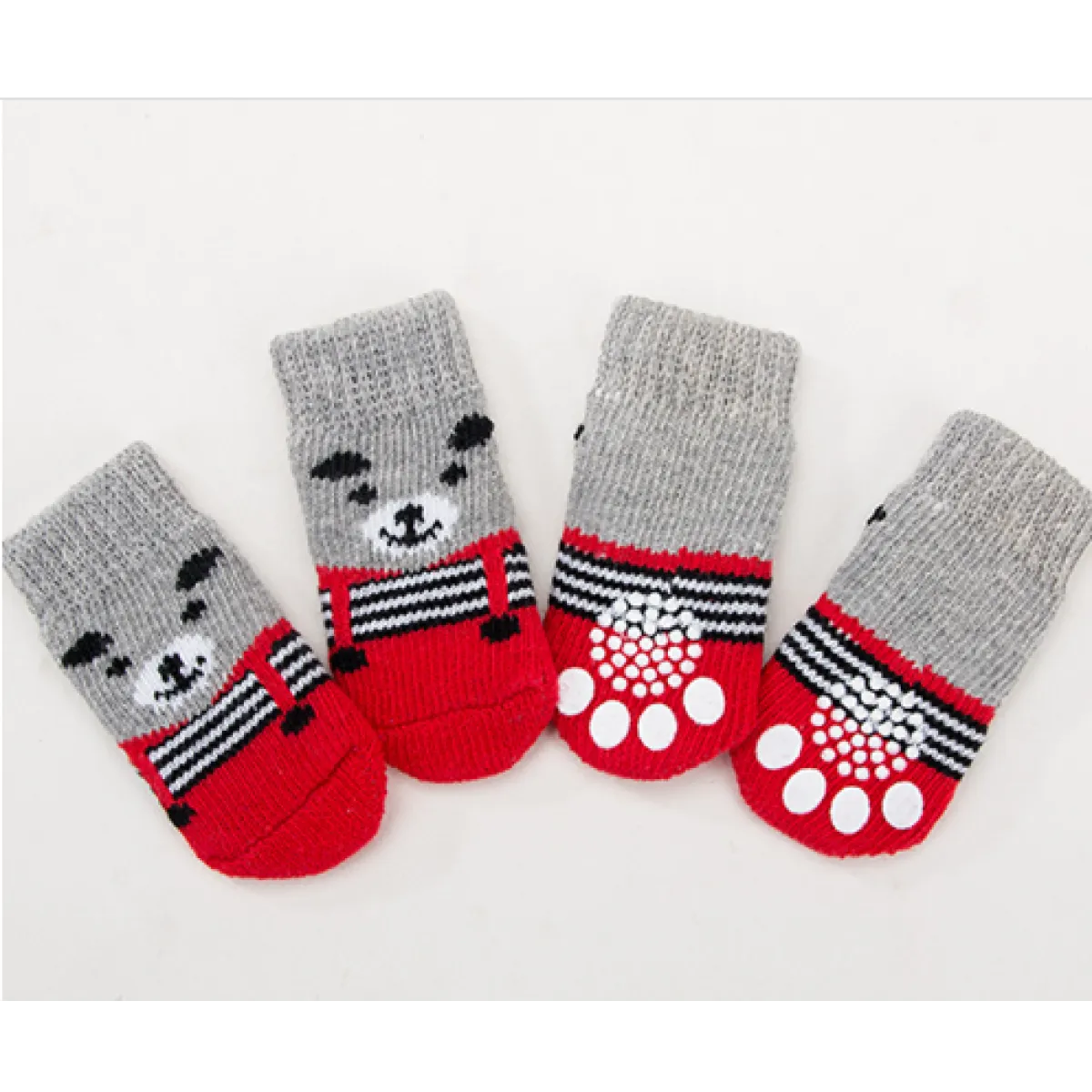 Non-Slip Wool Pet Socks