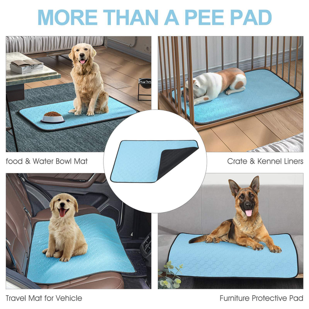 Reusable Pet Training Pads, 89.5 x 59.2 cm, 2-Pack