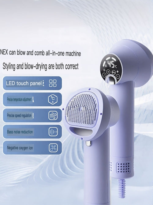 Quiet Pet Grooming Hair Dryer & Comb