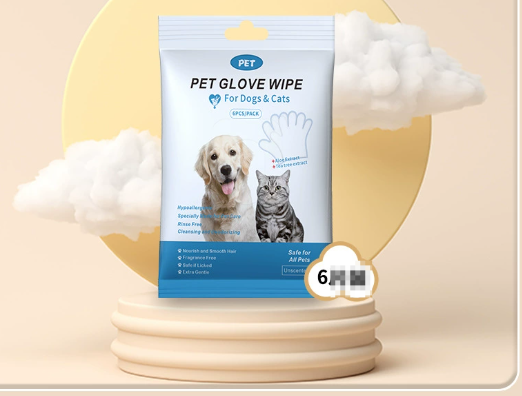 Pet Hygiene Gloves & Wipes Collection