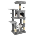 44" Multi-Level Cat Tree with Spacious Top Perch