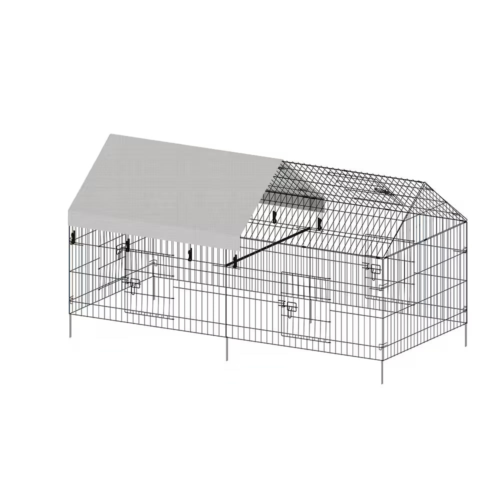 Elegant Pointed Wire Poultry Enclosure