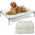Elevated Pet Bed Pad, Waterproof 2-Pack, Large