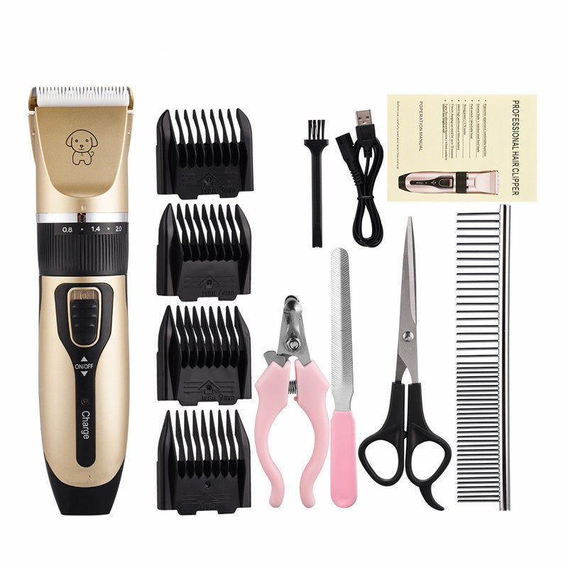 Professional Pet Grooming Clipper Set