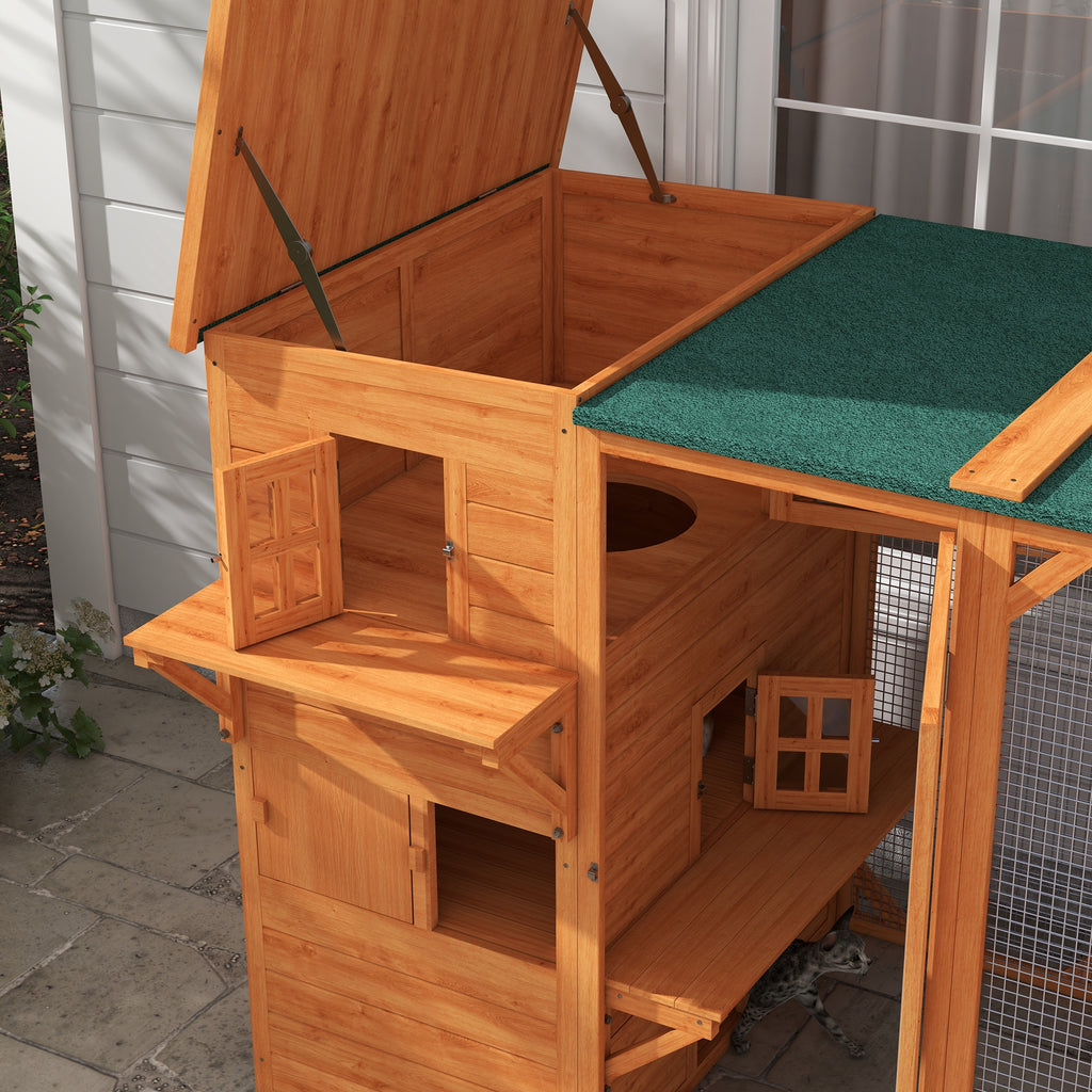 Large Outdoor Retreat for 3 Cats