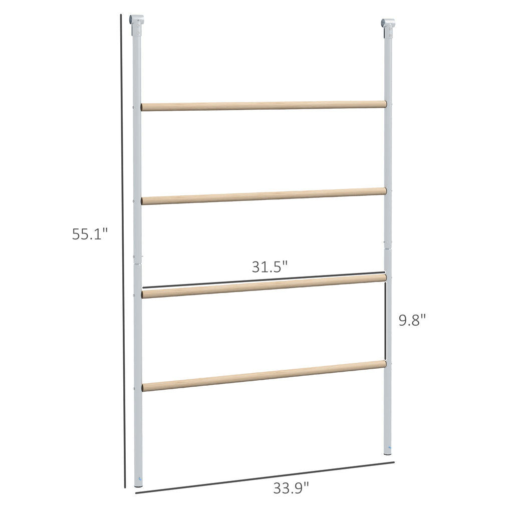 55-inch Tiered Chicken Roosting Bar for 4-6 Hens