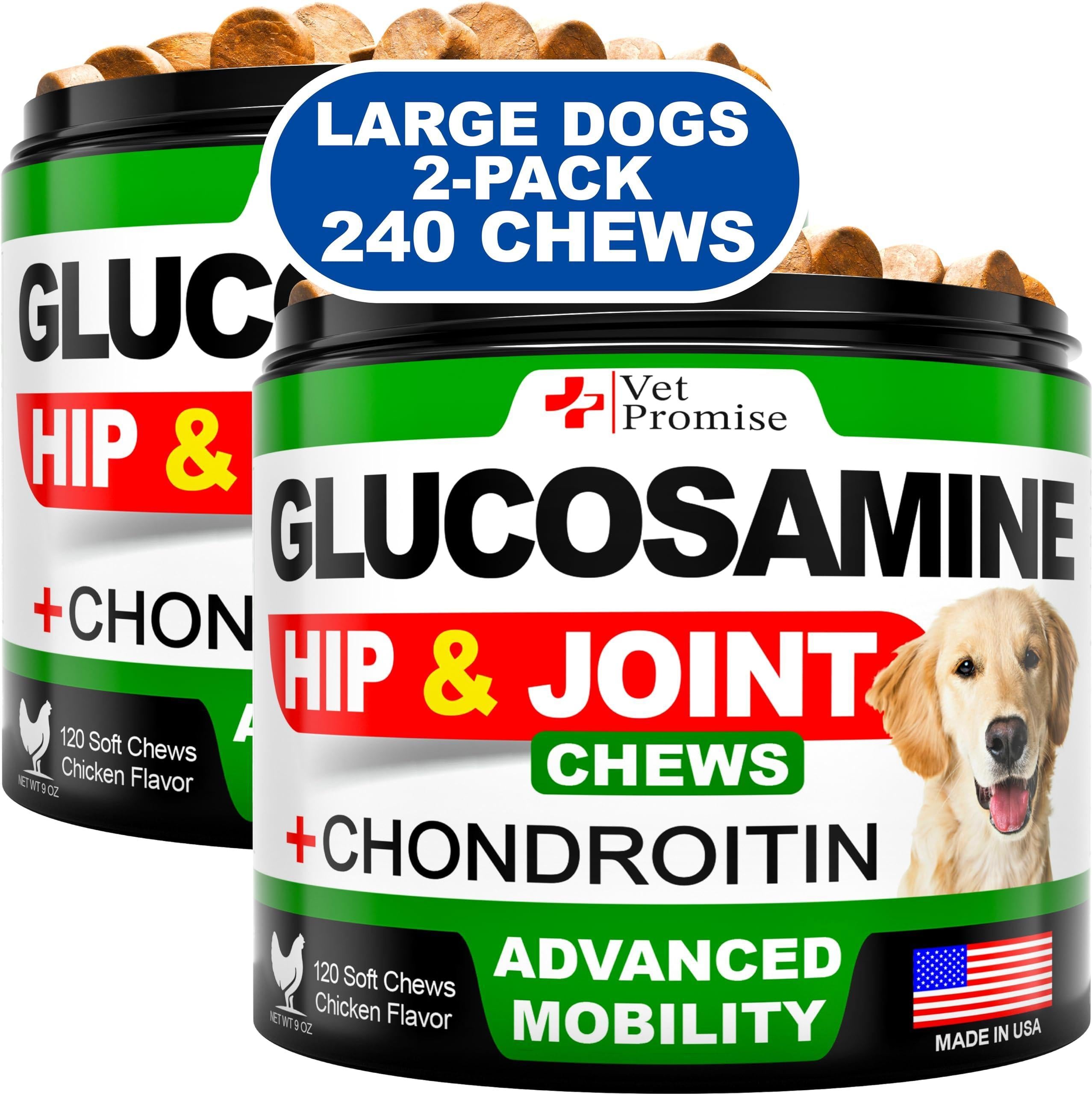 Glucosamine & Chondroitin Hip & Joint Support, 240 Chews