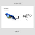 Simulation Parrot Cat Teaser Toy