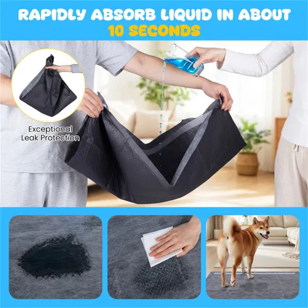 150-Pack Extra-Large Activated Carbon Pet Training Pads