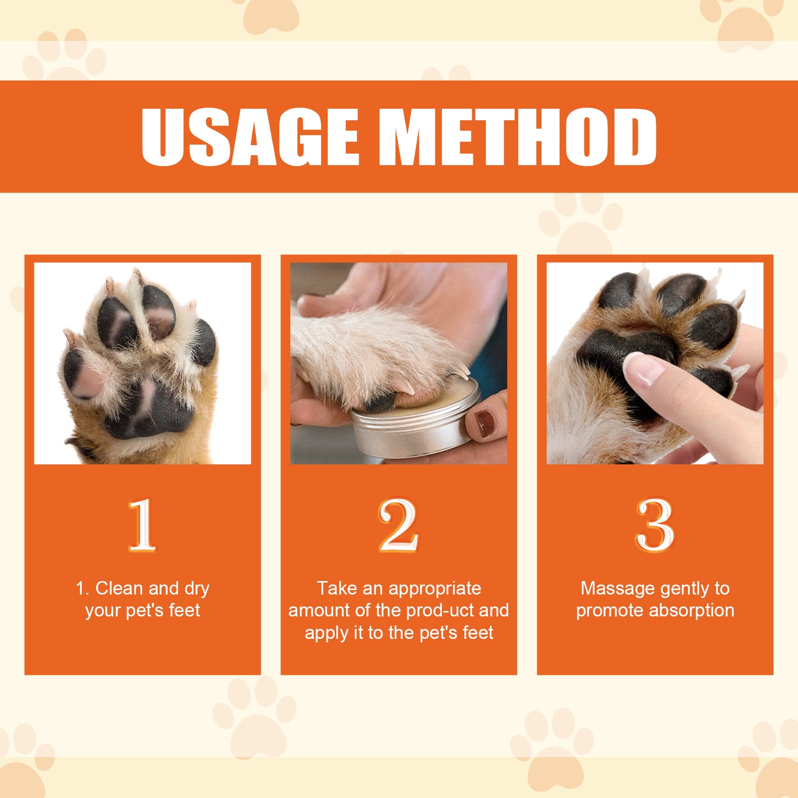 Nourishing Paw Balm for Cats and Dogs