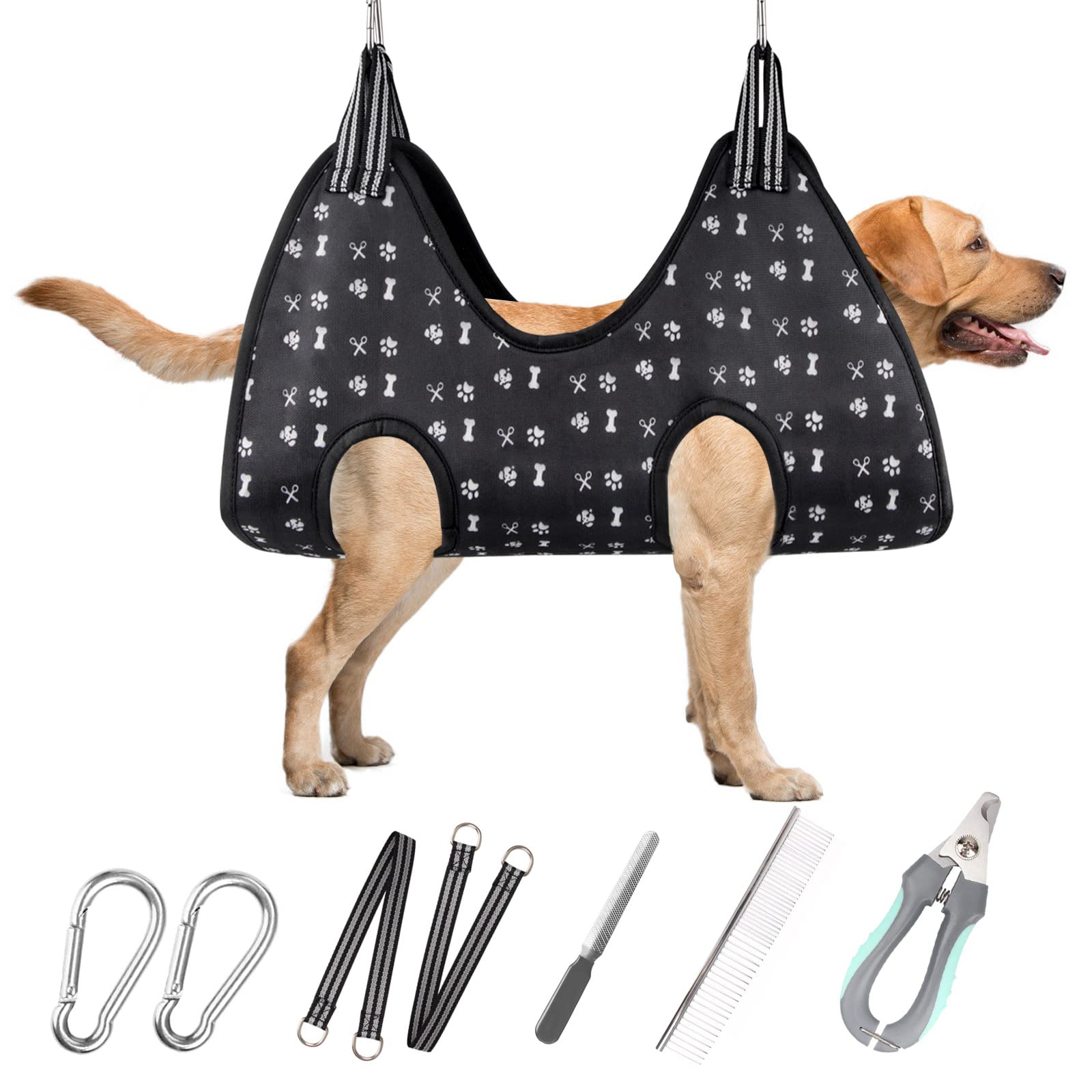 Grooming Hammock Harness for Dogs, XL (Up to 80lb)
