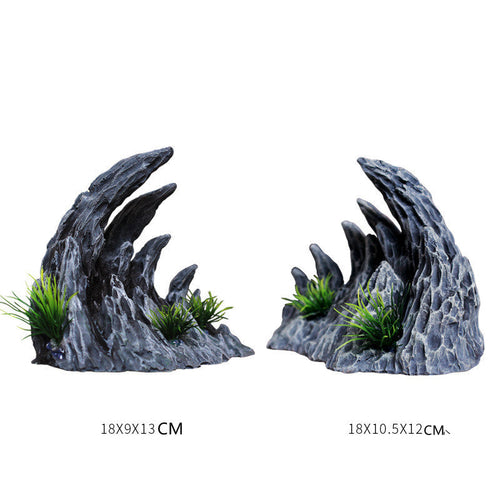 Canyon Landscape Aquatic Decor Set