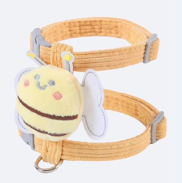 Small Winged Cat Harness with Traction Leash Set
