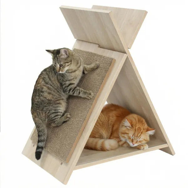 Multi-Functional Cat Scratcher & Lounge