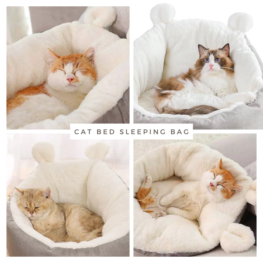 Refined Pet Sleeping Bag, Small Grey