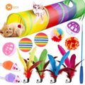 Assorted Cat Toy Collection, 14 Pieces