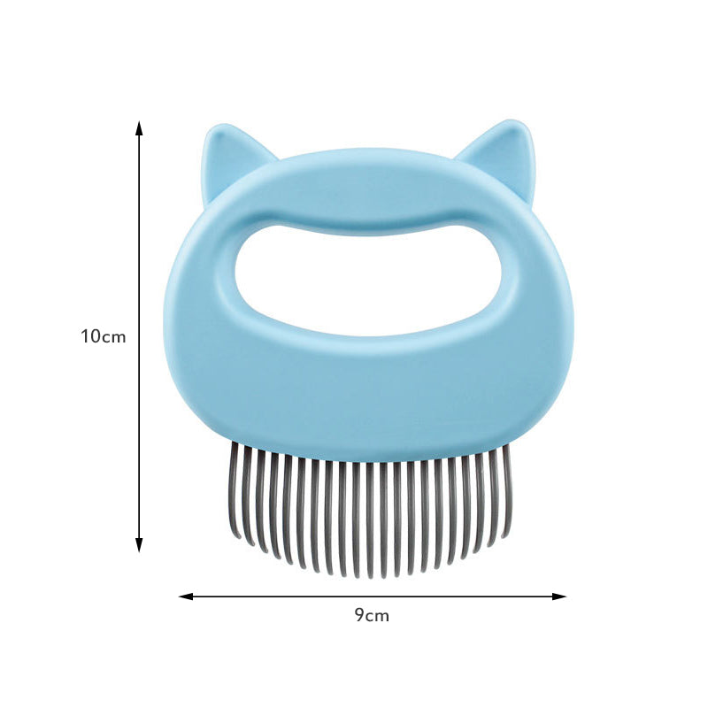 Cat Grooming Massage Brush in Blue, Pink, or Green