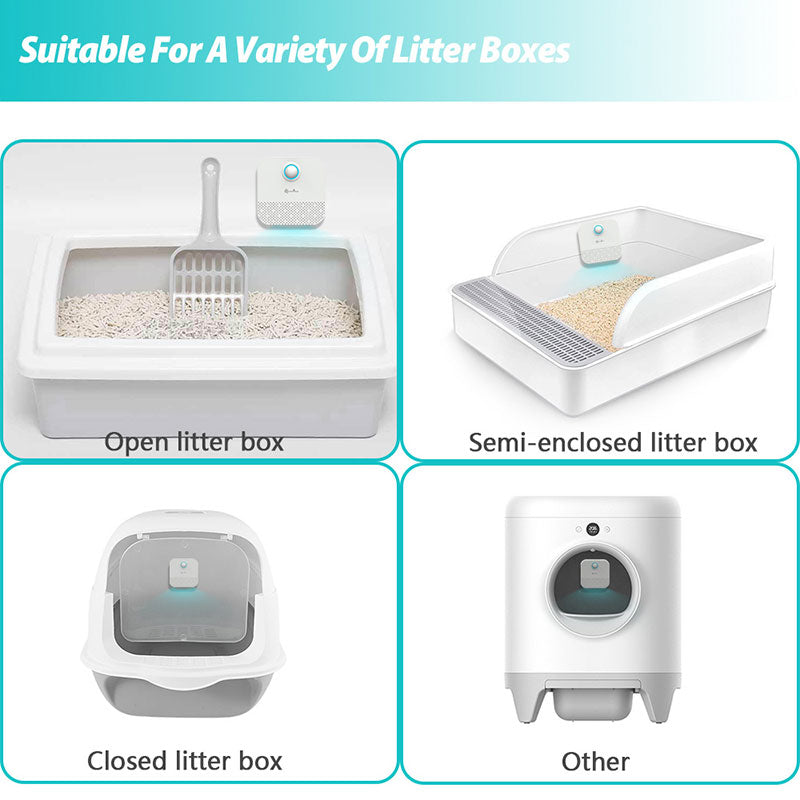Smart Pet Odor Purifier for Litter Boxes