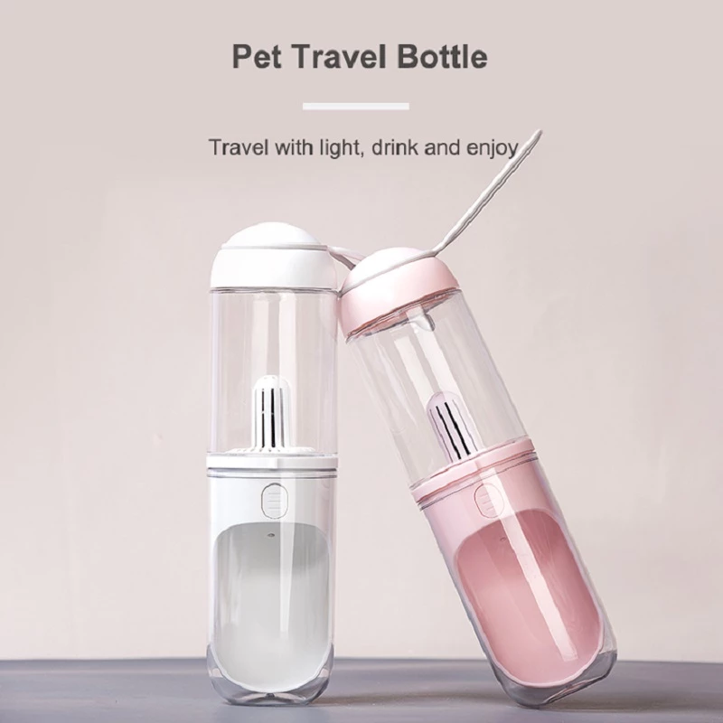 Outdoor Travel Pet Water Dispenser, 330ml