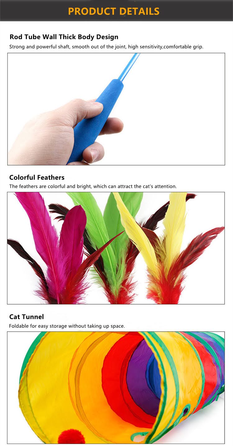 Assorted Cat Toy Collection, 14 Pieces
