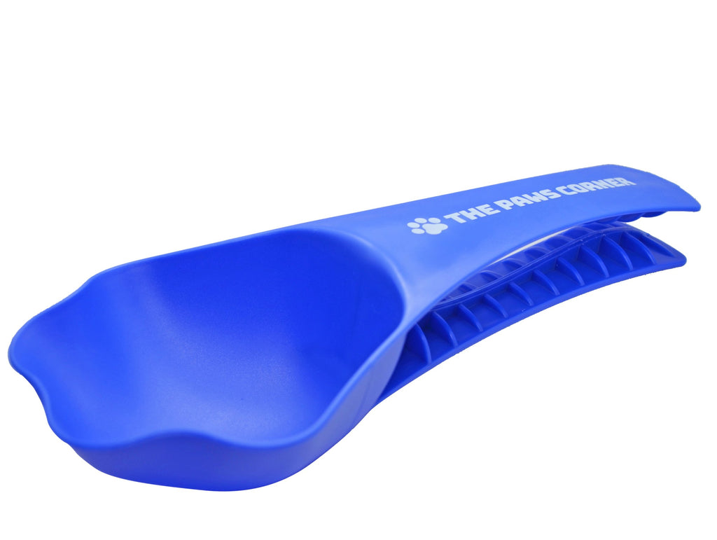Paw-Shaped Pet Food Scoop and Bag Clip, 1 Cup