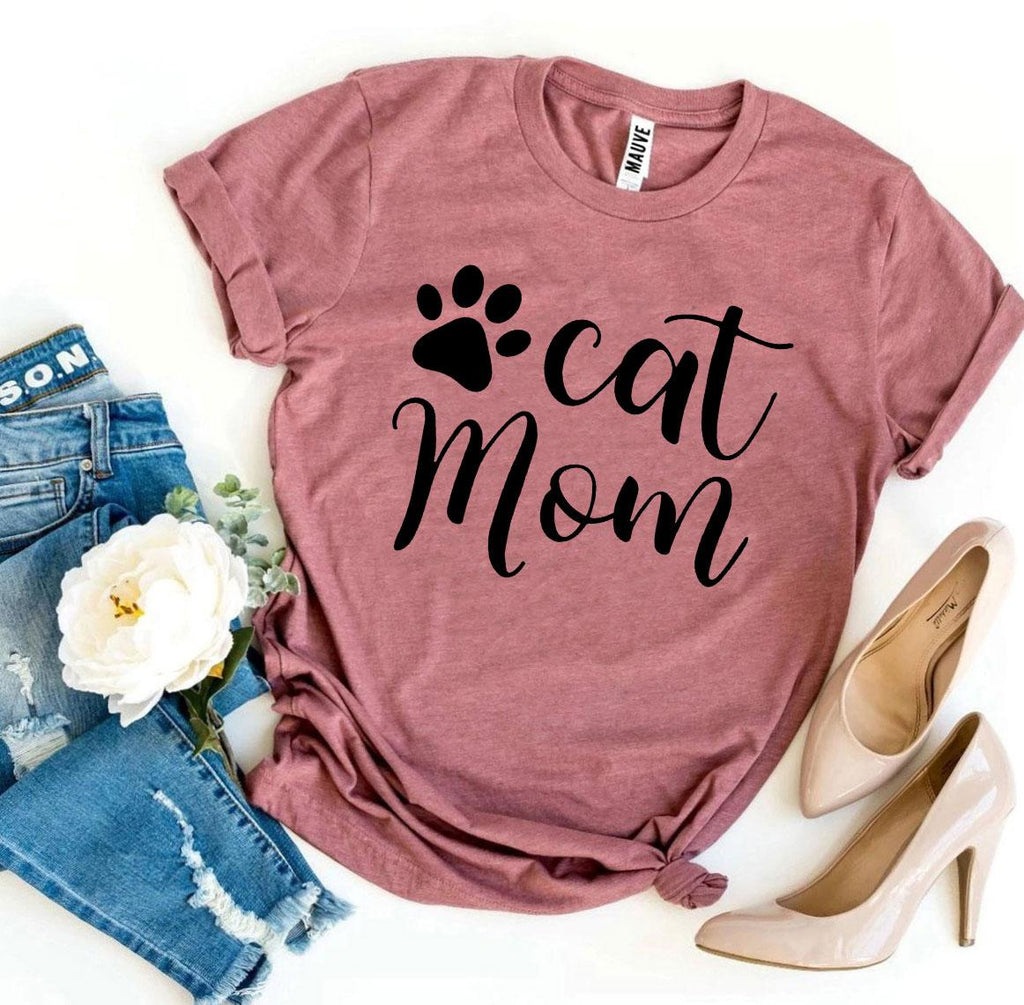 Cat Mom Luxe Tee