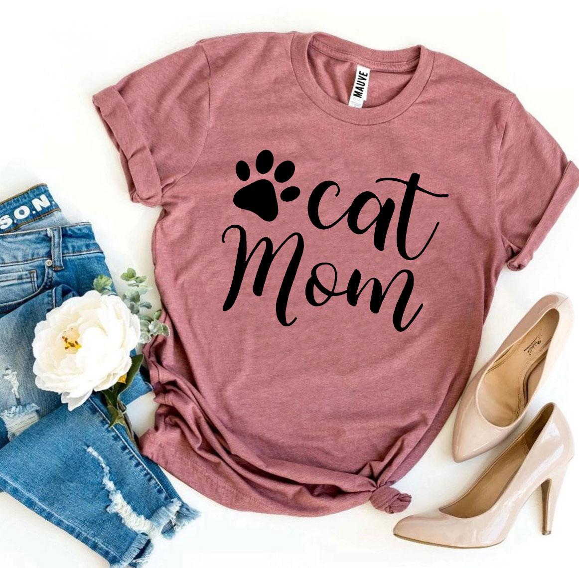 Cat Mom Luxe Tee