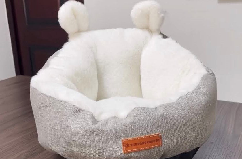 Refined Pet Sleeping Bag, Small Grey