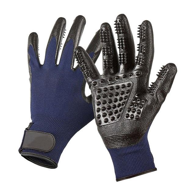 Pet Grooming Gloves, 1 Pair