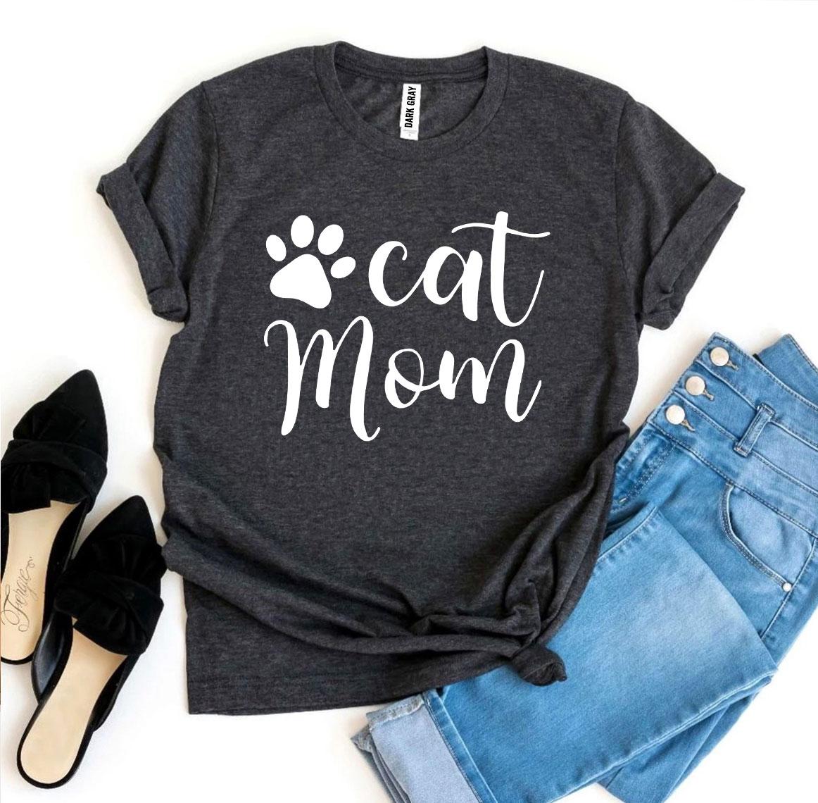 Cat Mom Luxe Tee