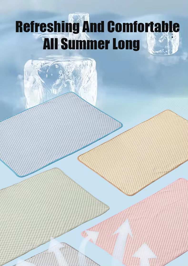 Ice Silk Breathable Pet Cooling Mat