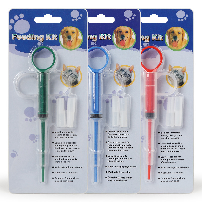 Pet Medicine Dispenser with Silicone Tip