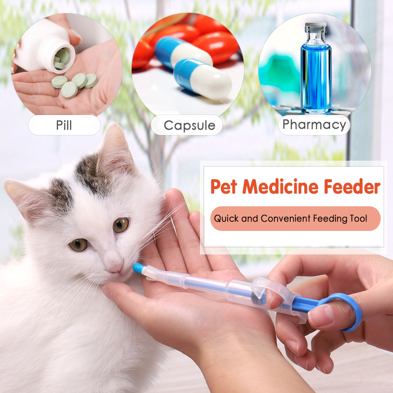 Pet Medicine Dispenser with Silicone Tip