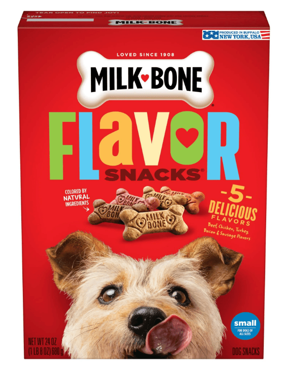 Gourmet Flavored Dog Biscuits for Small Breeds, 24 oz