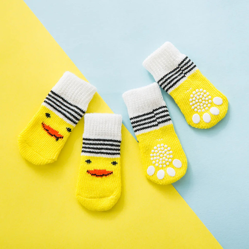 Non-Slip Wool Pet Socks