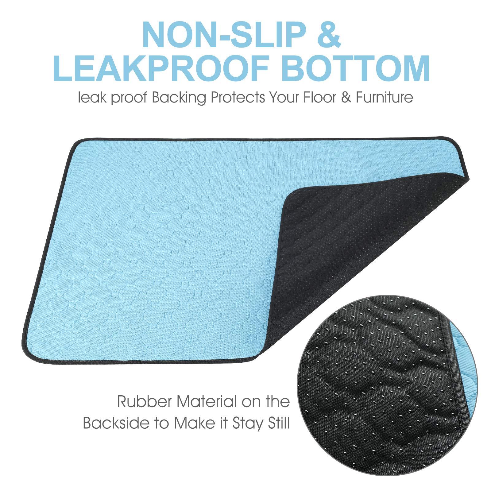 Reusable Pet Training Pads, 89.5 x 59.2 cm, 2-Pack
