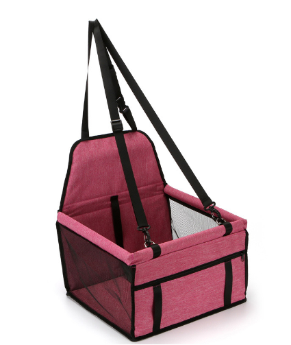 Luxury Pet Car Seat - Breathable Basket