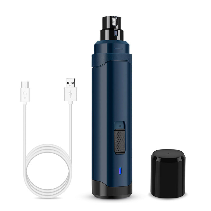 USB-Charged Pet Nail Grinder for Refined Grooming