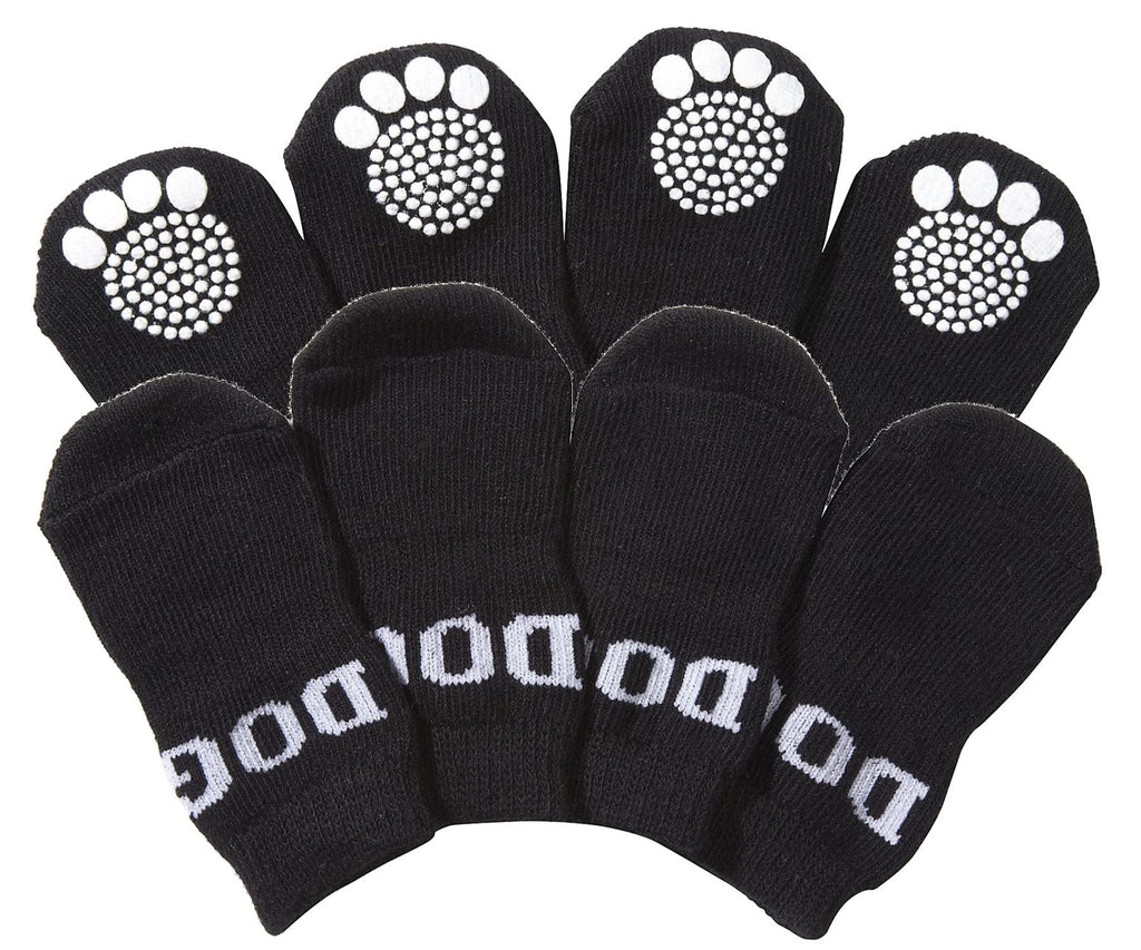 Anti-Slip Dog Socks, Set of 4