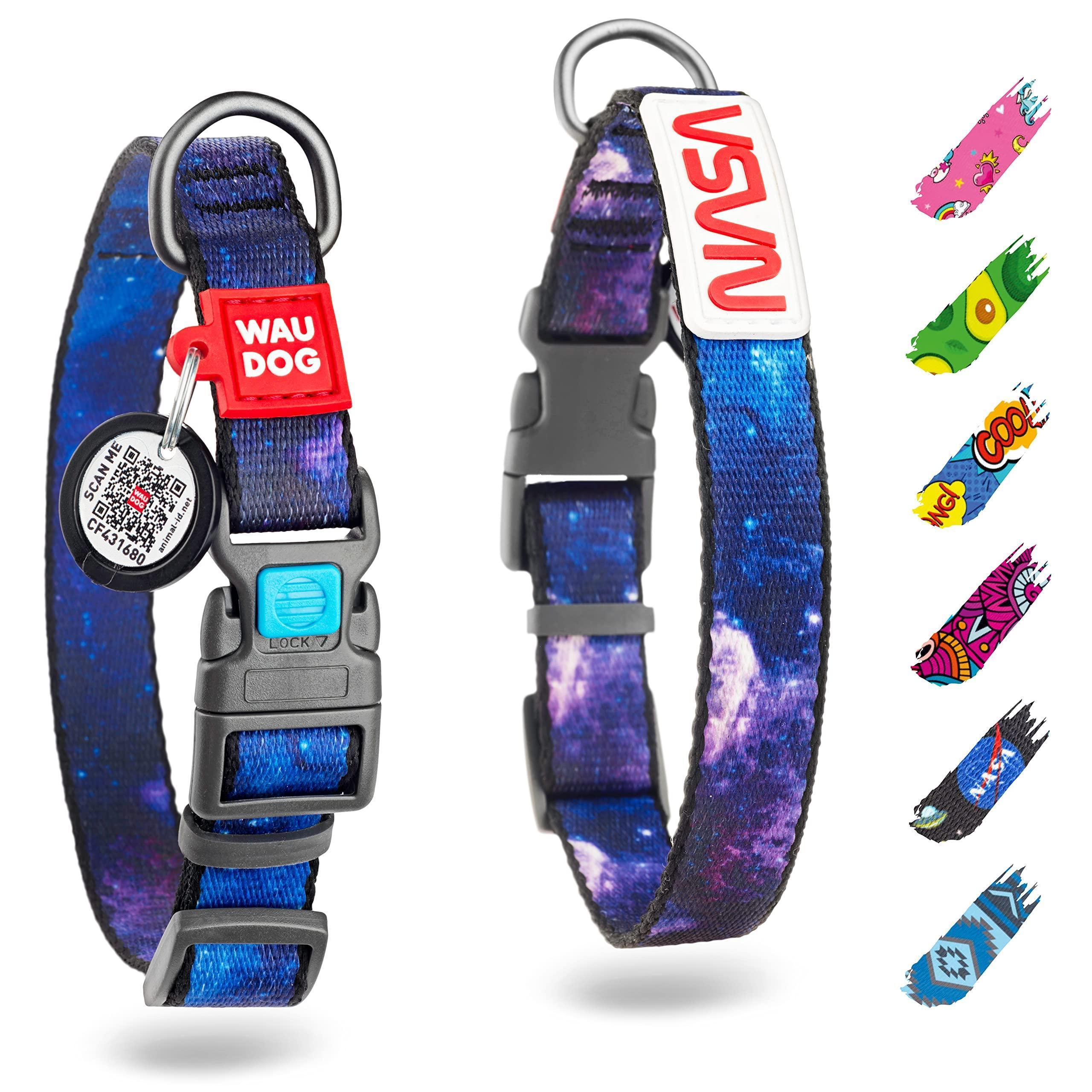 Adjustable Nylon Dog Collar for Small to Medium Dogs