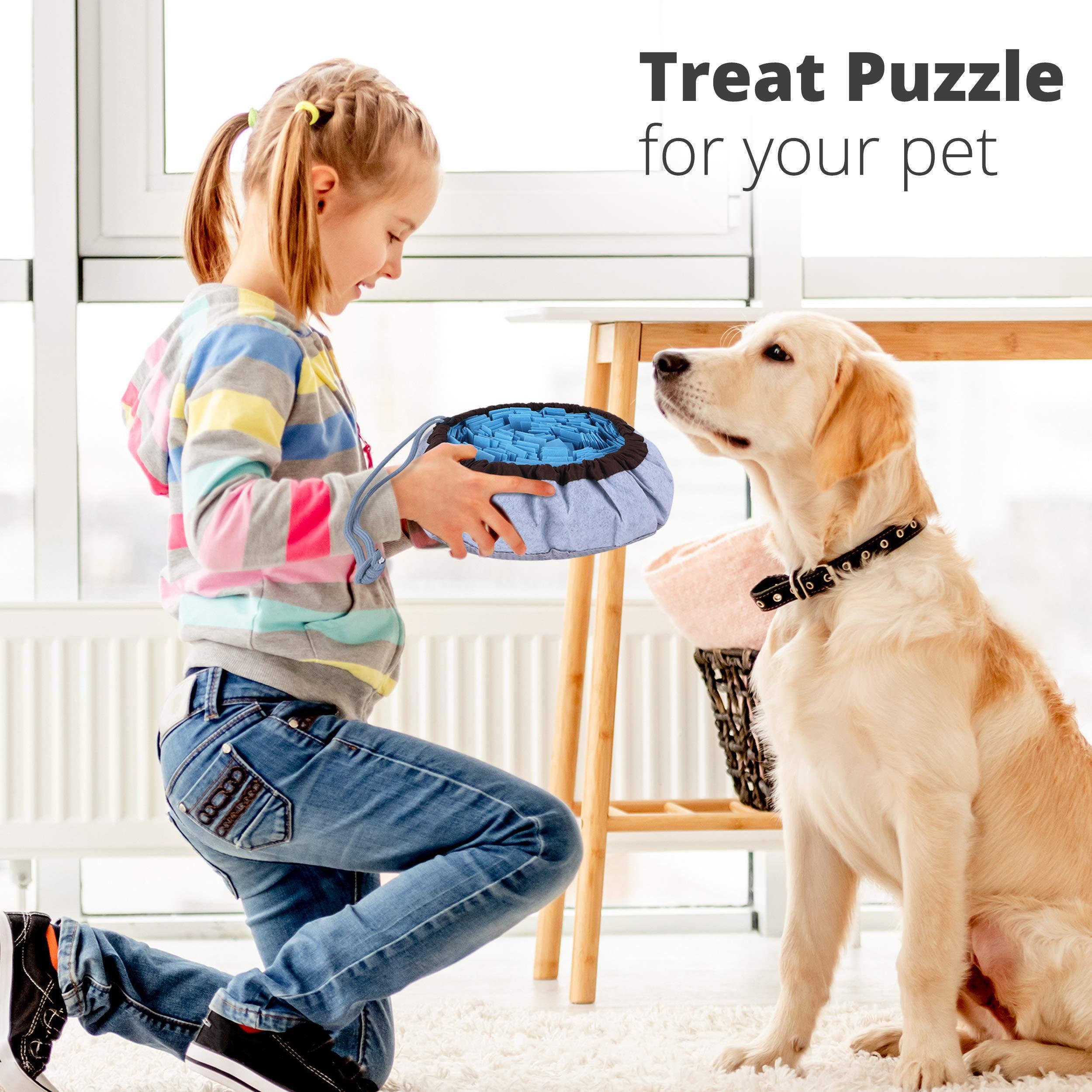 Adjustable Snuffle Foraging Mat for Canines